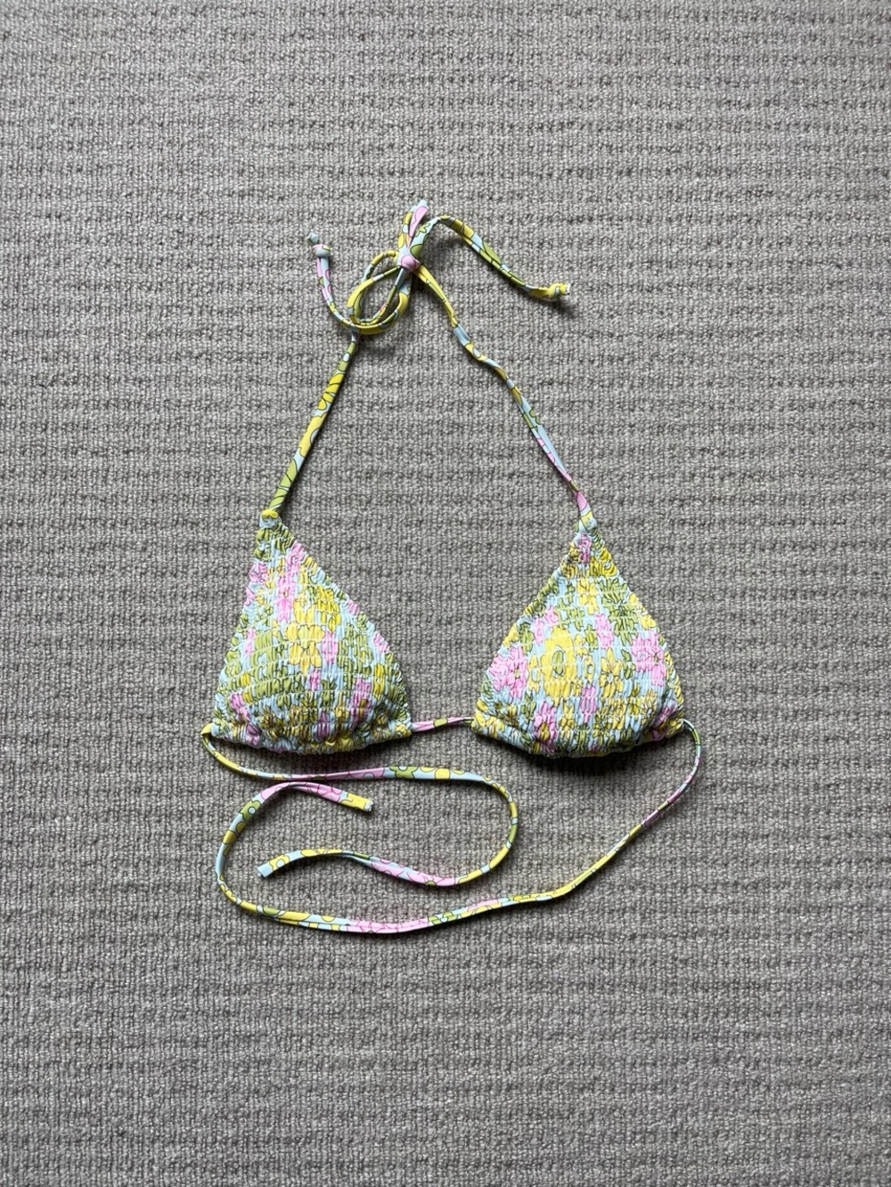 Princess Polly floral bikini top